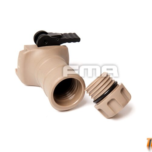FMA Short Vertical STUBBY Grip with QD RIS Rail Mount - Tan