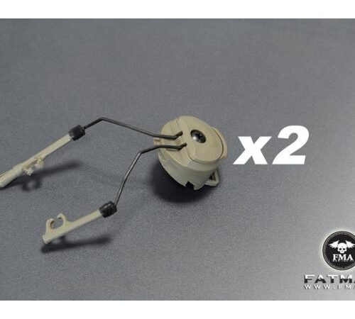 FMA ARC Helmet Mount for Peltor Comtac Headset - FG