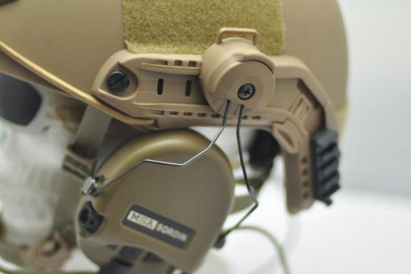 FMA ARC Helmet Mount for MSA Sordin Headset - FG