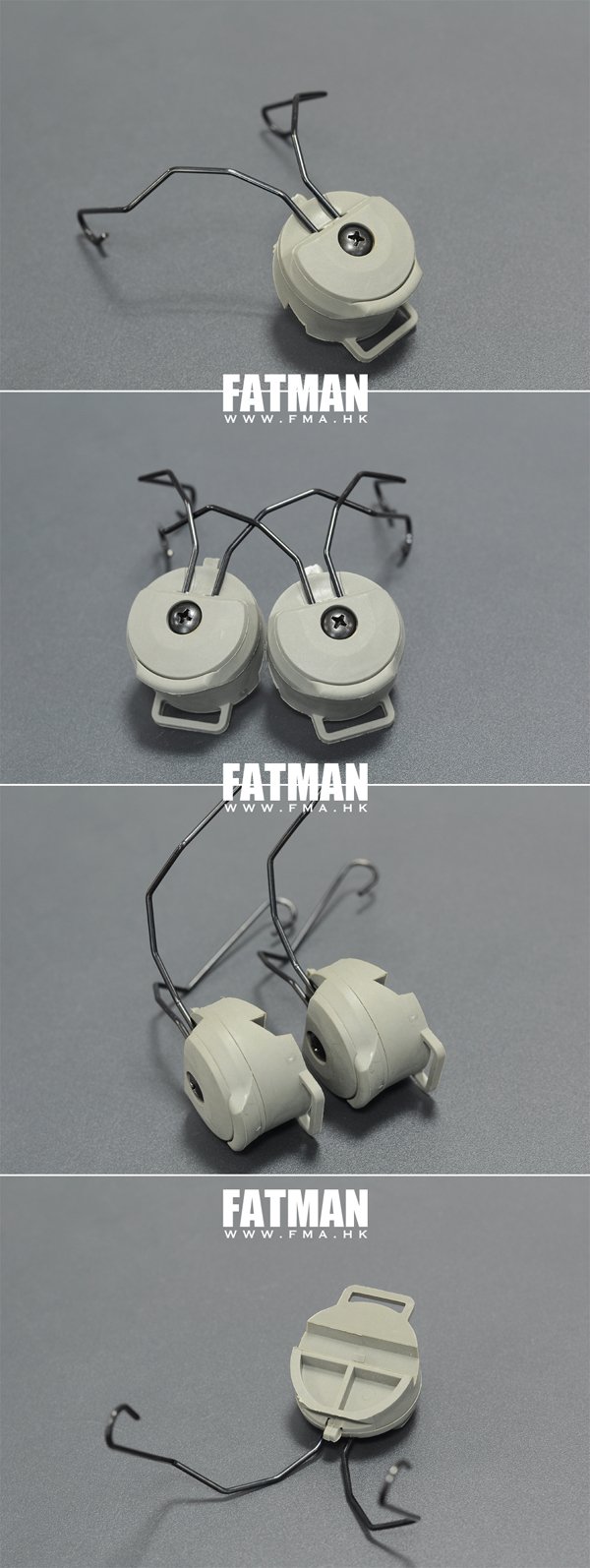 FMA ARC Helmet Mount for MSA Sordin Headset - FG