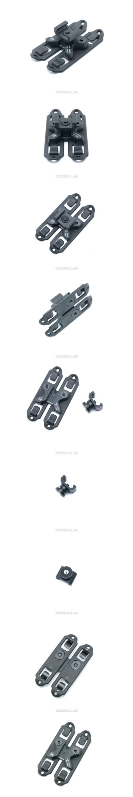 FMA MOLLE Holder WEAPONLINK with Weapon RIS Adapter - Black