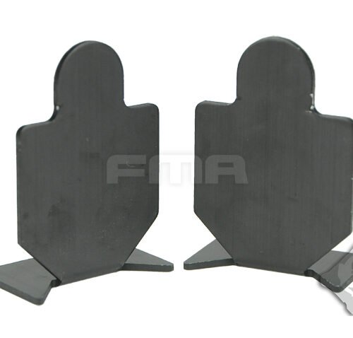 FMA Set of Aluminum Targets Type A, 6 pcs - Black