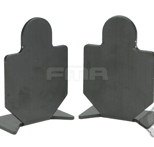 FMA Set of Aluminum Targets Type B, 6 pcs - Black