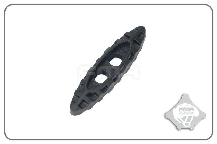 FMA Nylon Drawcord Puller Lock, 6 pcs - Black