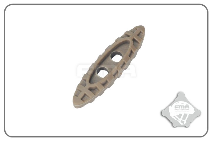 FMA Nylon Drawcord Puller Lock, 6 pcs - Tan