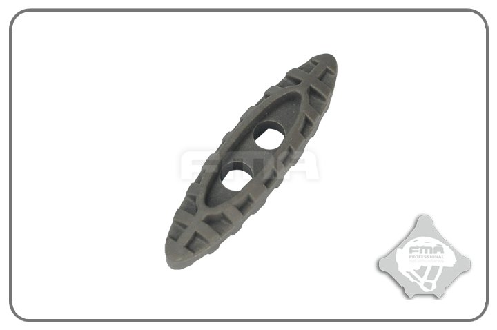 FMA Nylon Drawcord Puller Lock, 6 pcs - Green