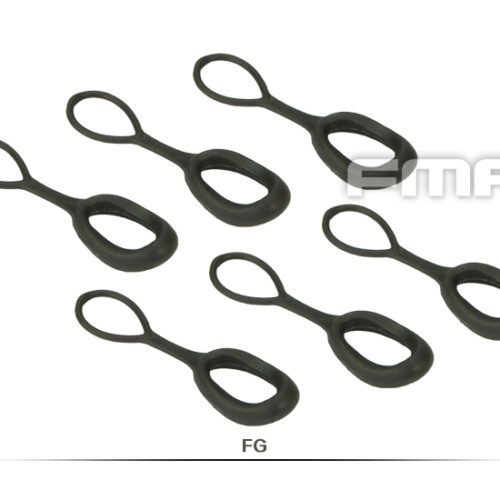 FMA Enlarged Zipper Slider Puller, 6 pcs - Green