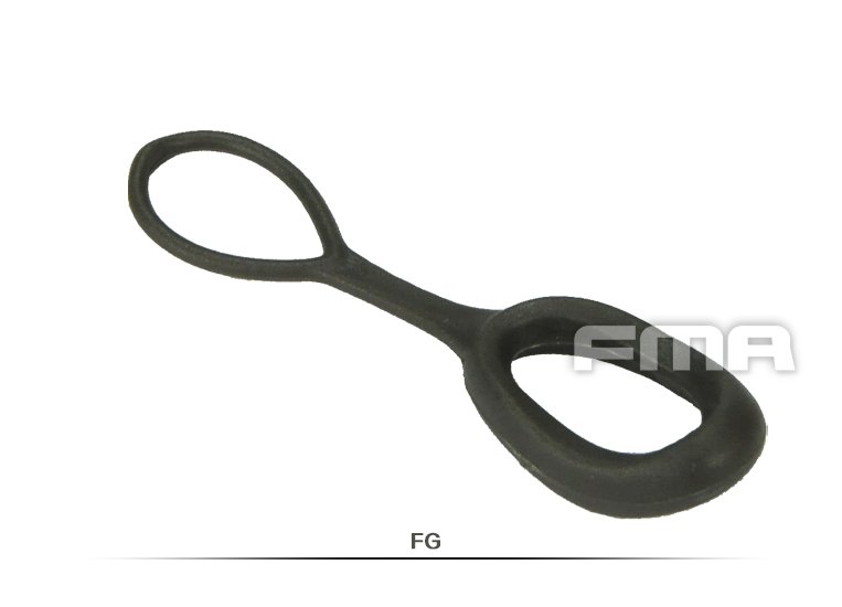 FMA Enlarged Zipper Slider Puller, 6 pcs - Green