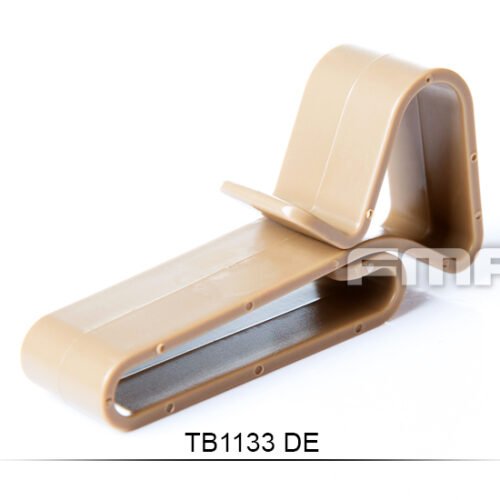 FMA ABS Universal Hook / Hanger for MOLLE and Belt, 3 pcs - Tan