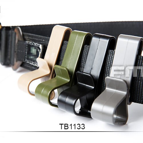 FMA ABS Universal Hook / Hanger for MOLLE and Belt, 3 pcs - Green