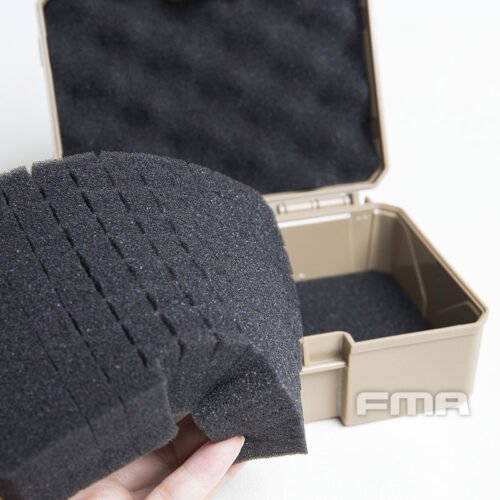 FMA Transport Plastic Box with Padding - Tan