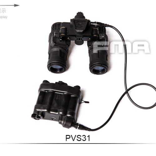 FMA PVS-31 NVG Dummy Replica, with LED Illumination - Black