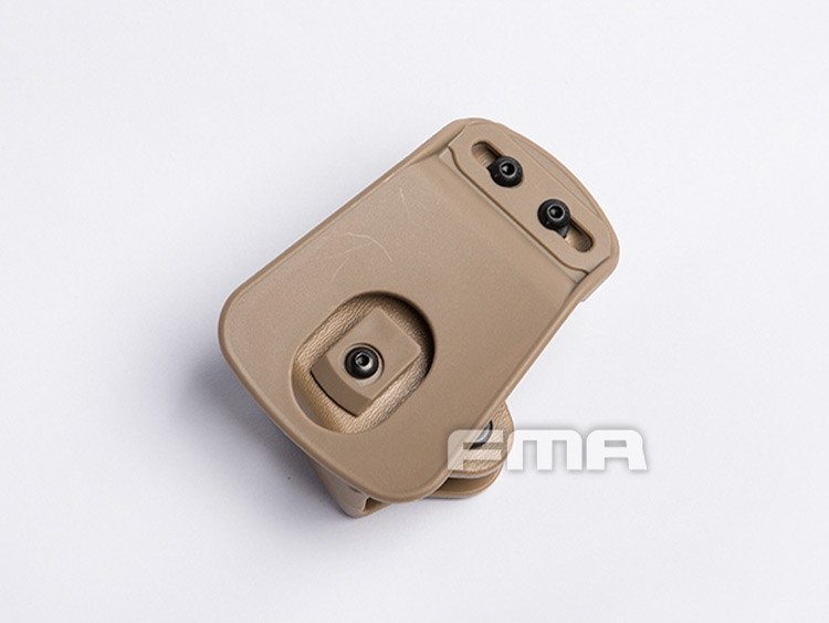 FMA Plastic Pouch for Pistol Magazine 9mm Luger - MC