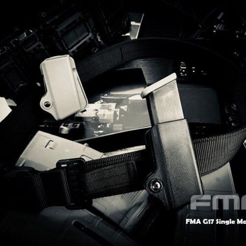 FMA Plastic Pouch for Pistol Magazine 9mm Luger - MC