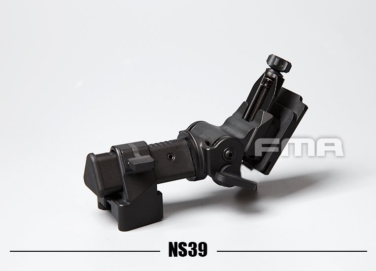 FMA NOROTOS CNC Helmet Mount for NVG PVS-15 / 18 - Black