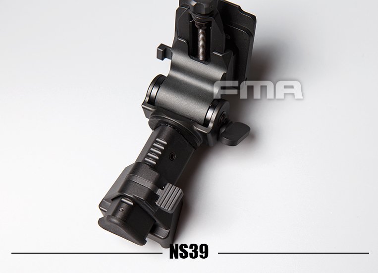 FMA NOROTOS CNC Helmet Mount for NVG PVS-15 / 18 - Black