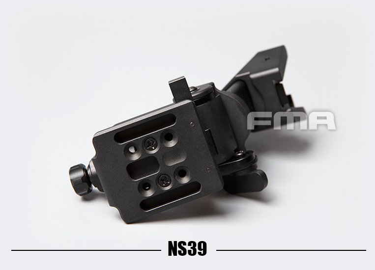 FMA NOROTOS CNC Helmet Mount for NVG PVS-15 / 18 - Black