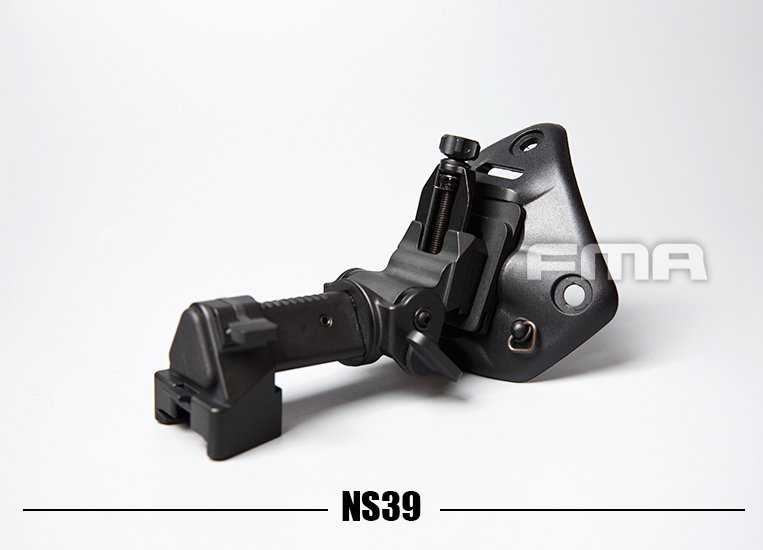 FMA NOROTOS CNC Helmet Mount for NVG PVS-15 / 18 - Black