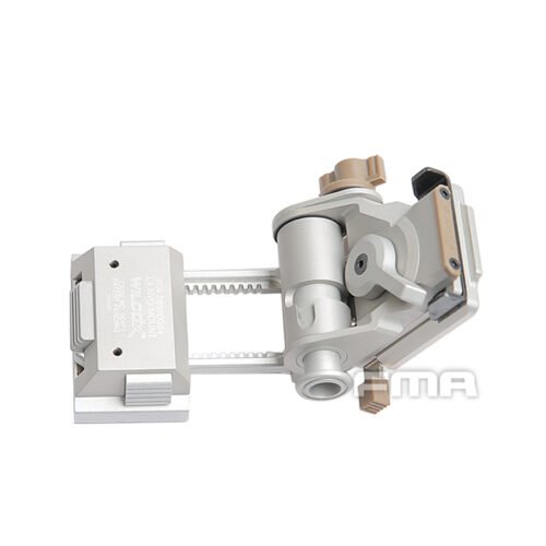 FMA CNC L4G24 Helmet Mount for NVG PVS-15 / 18 - Silver