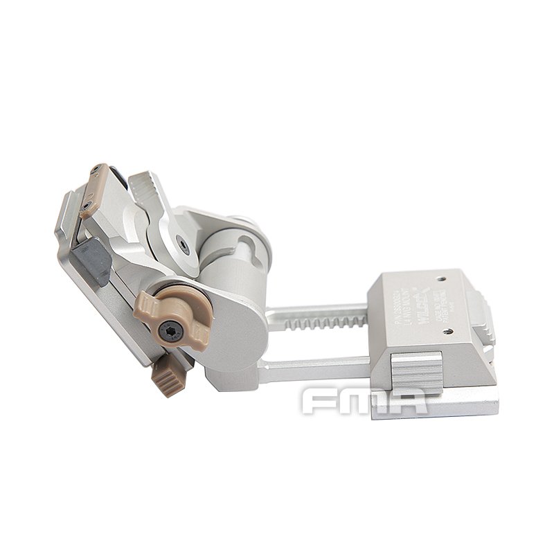 FMA CNC L4G24 Helmet Mount for NVG PVS-15 / 18 - Silver