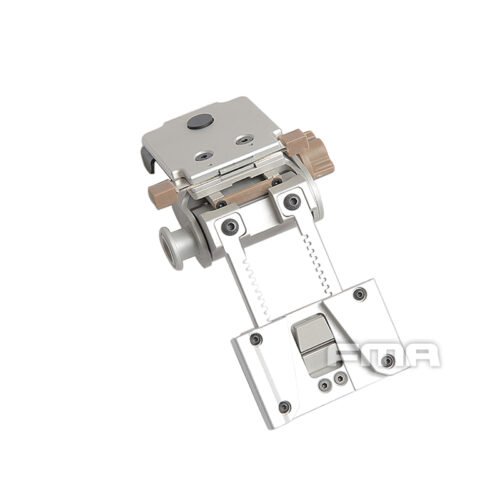 FMA CNC L4G24 Helmet Mount for NVG PVS-15 / 18 - Silver