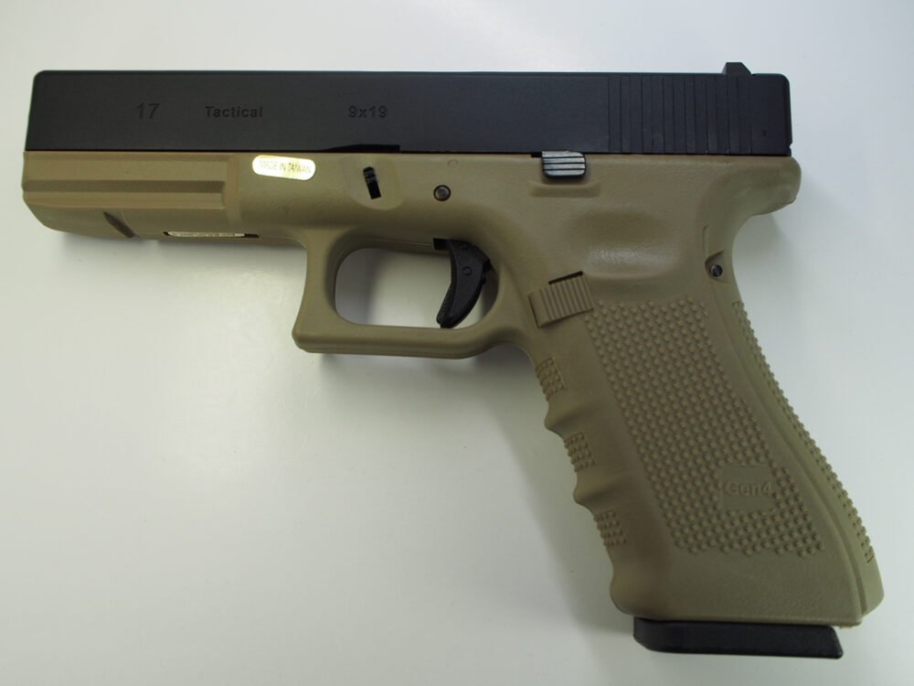 WE GBB Gas Pistol R17 Gen4 - Black/Tan