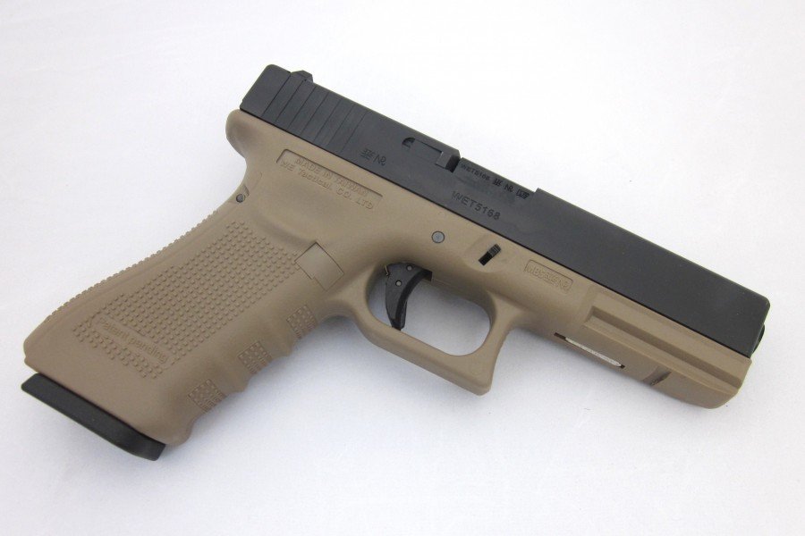 WE GBB Gas Pistol R17 Gen4 - Black/Tan