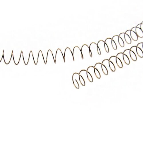 Reinforced spring for low capacity magazines