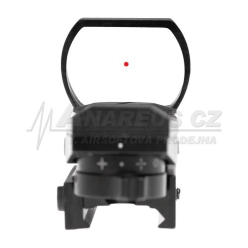 RDG Multi Reticle Red Dot 20x33 mm, red - Black