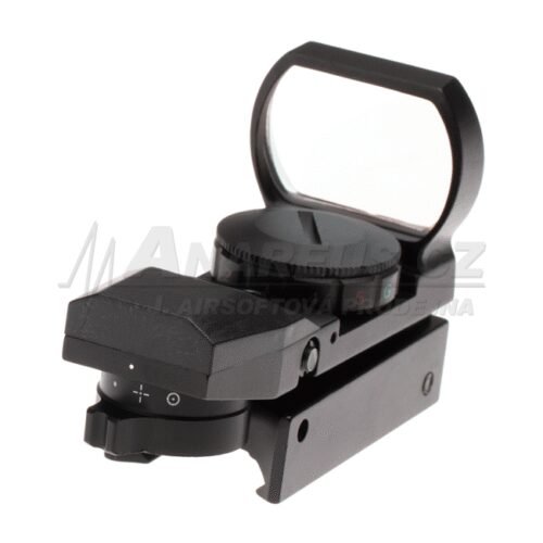RDG Multi Reticle Red Dot 20x33 mm, red - Black
