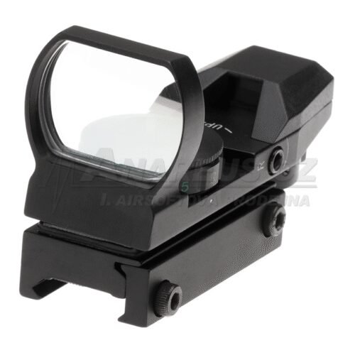 RDG Multi Reticle Red Dot 20x33 mm, red - Black