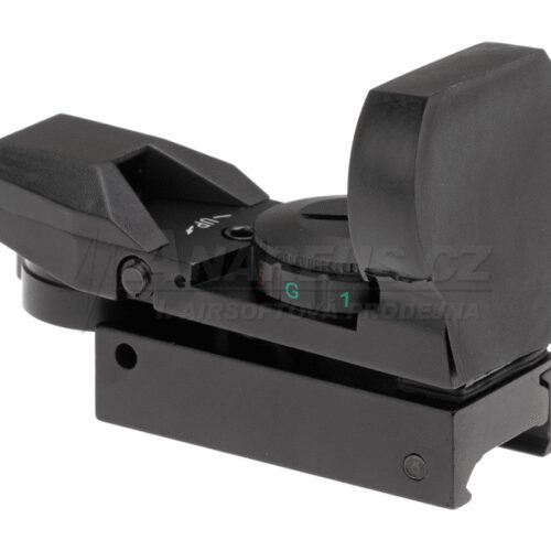 RDG Multi Reticle Red Dot 20x33 mm, red - Black