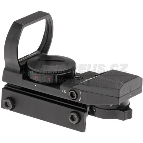 RDG Multi Reticle Red Dot 20x33 mm, red - Black