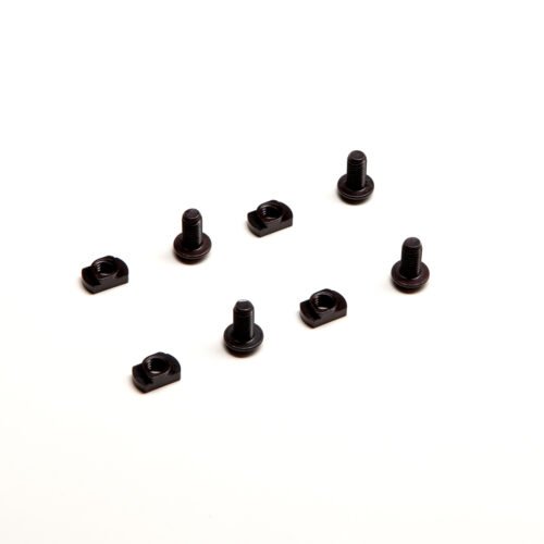 ASG Metal RIS Rail M-RAIL for M-LOK, 7 Slots / 80 mm (2 Pieces) - Black