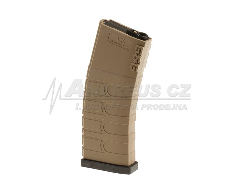 G a G Magazine M4 Midcap 120rds, FDE/BK
