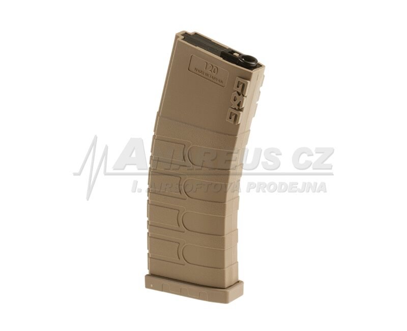 G a G Magazine M4 Midcap 120rds, Dark Earth