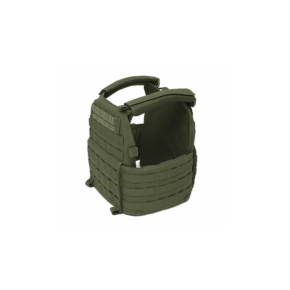 WAS DCS Elite Ops Plate Carrier, without Pouches - Green