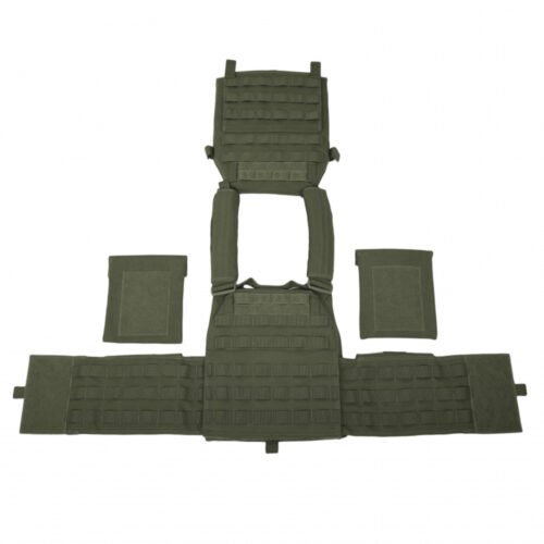 WAS DCS Elite Ops Plate Carrier, without Pouches - Green