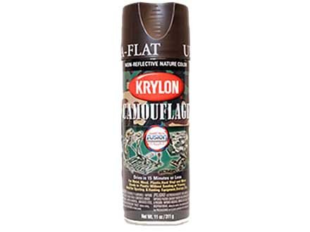 Spray camouflage paints KRYLON - brown