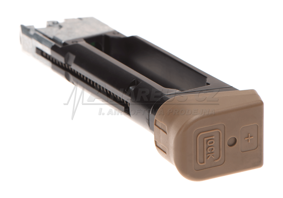 Umarex CO2 Magazine for Glock 19X GBB, 14 BBs - Tan