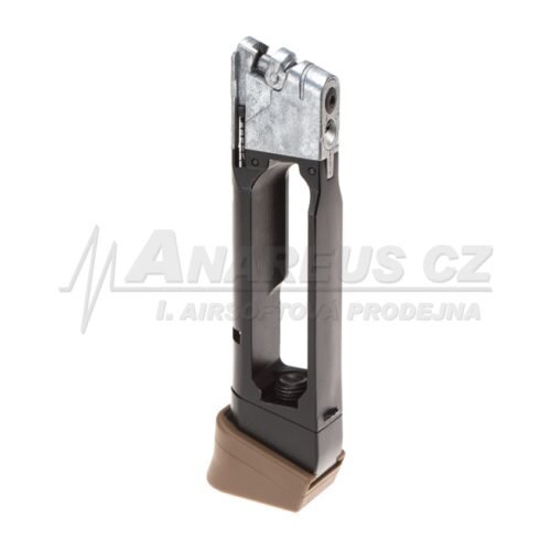 Umarex CO2 Magazine for Glock 19X GBB, 14 BBs - Tan