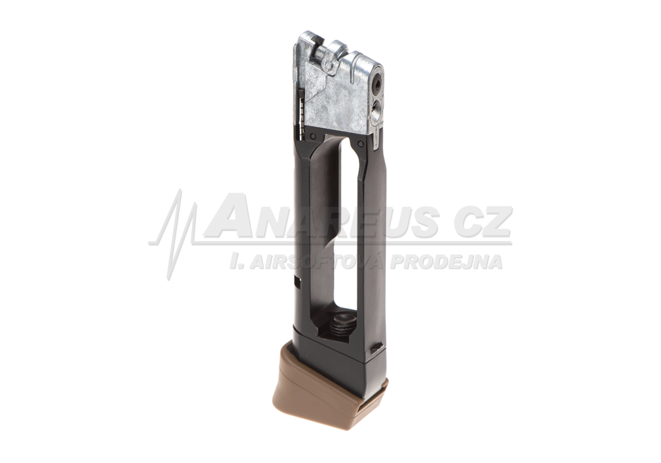 Umarex CO2 Magazine for Glock 19X GBB, 14 BBs - Tan