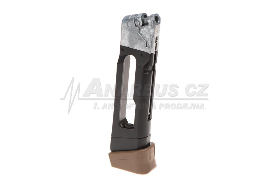 Umarex CO2 Magazine for Glock 19X GBB, 14 BBs - Tan