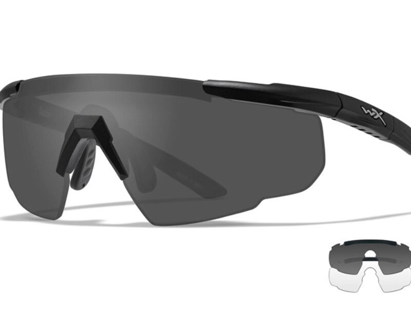 Goggles SABER ADVANCED Smoke Grey  plus  Clear Lens/Matte black frame