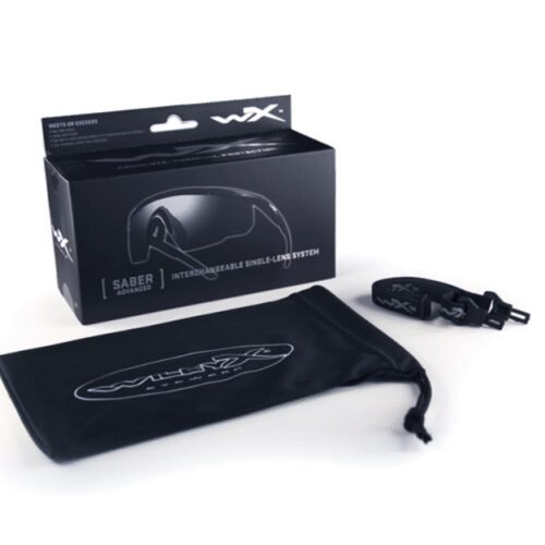 Goggles SABER ADVANCED Smoke Grey  plus  Clear Lens/Matte black frame