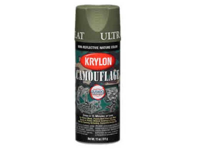 Spray camouflage paints KRYLON - woodland light green