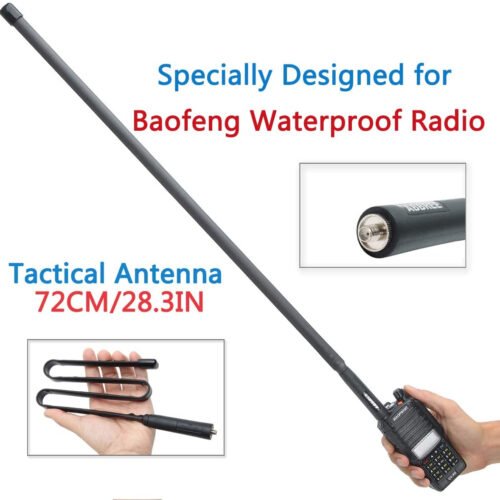 Baofeng Tactical Folding Antenna SMA-Female - 72 cm