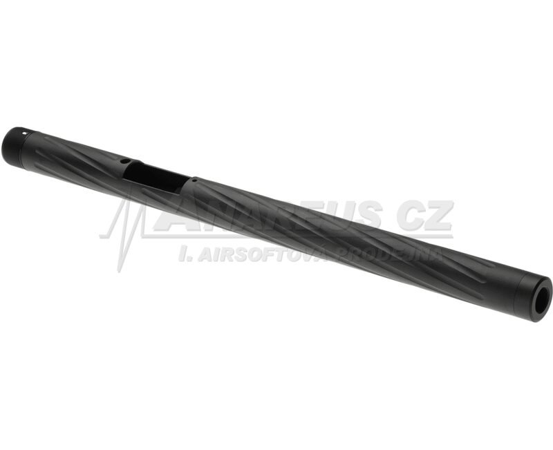 AA CNC Aluminum Outer Barrel VSR-10 with 14mm CCW Thread, Short - Black