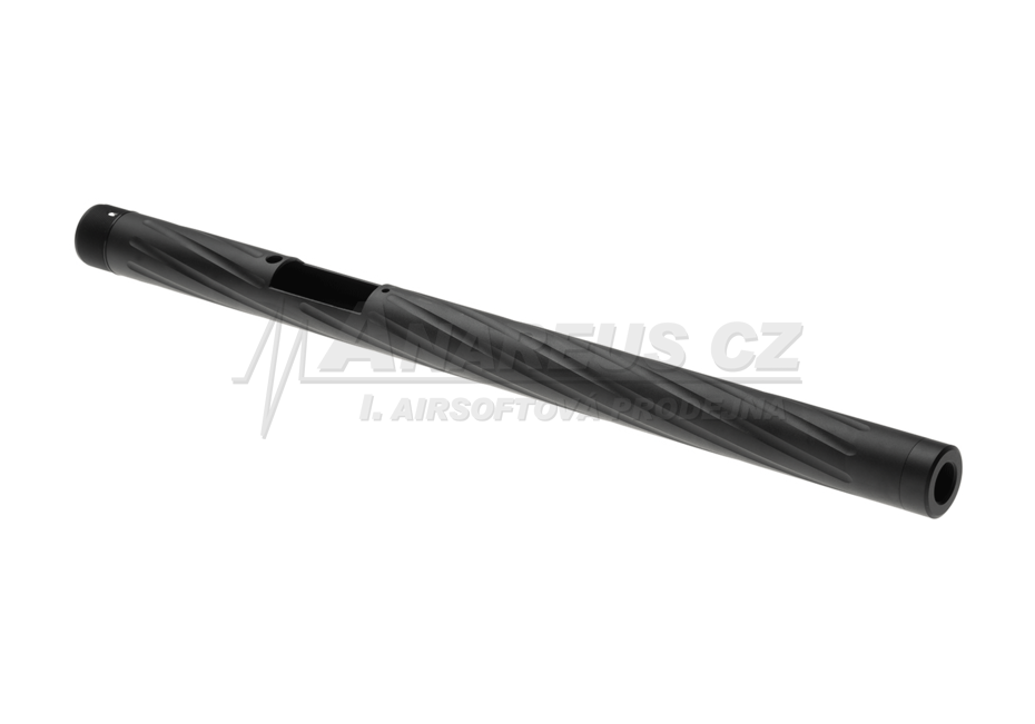 AA CNC Aluminum Outer Barrel VSR-10 with 14mm CCW Thread, Short - Black