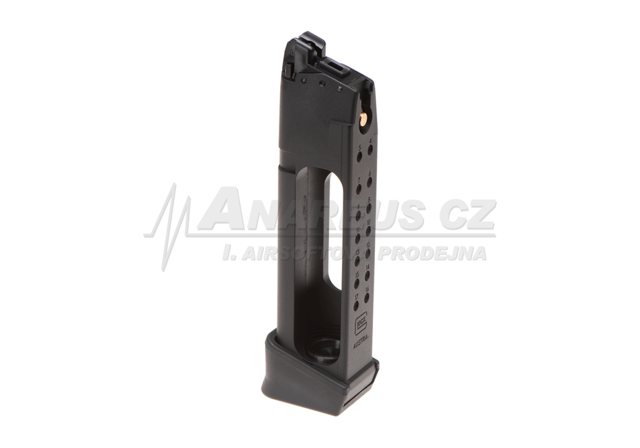 Umarex CO2 Magazine for Glock 34 Gen4 Deluxe GBB, 25 BBs - Black
